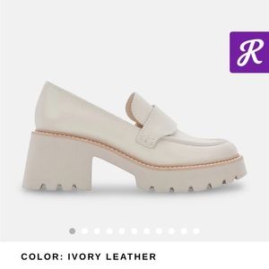 Halona loafer - white loafer NWT